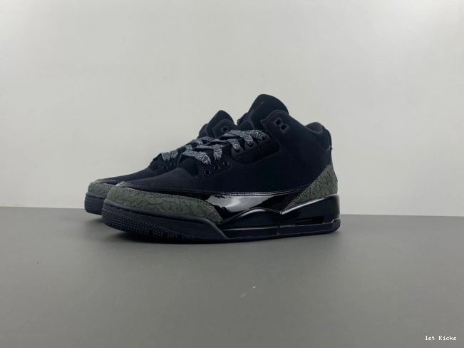 Air Black Jordan Cat CK9246-168 Retro 3 0708